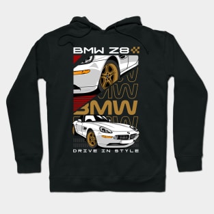 White BMW Hoodie